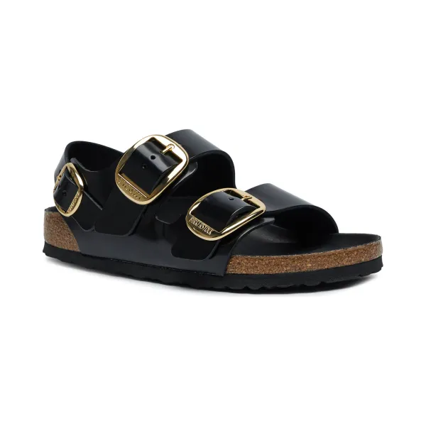 Босоножки Lena из кожи Birkenstock, черный