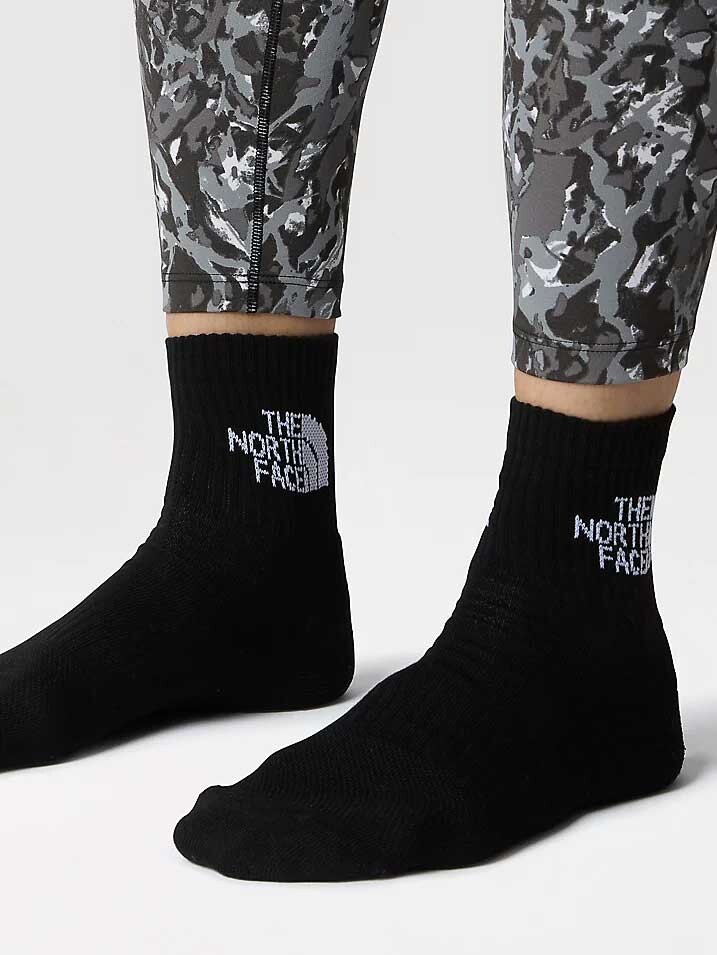 

Носки The North Face MULTI SPORT CUSH QUARTER SOCK 3P, черный
