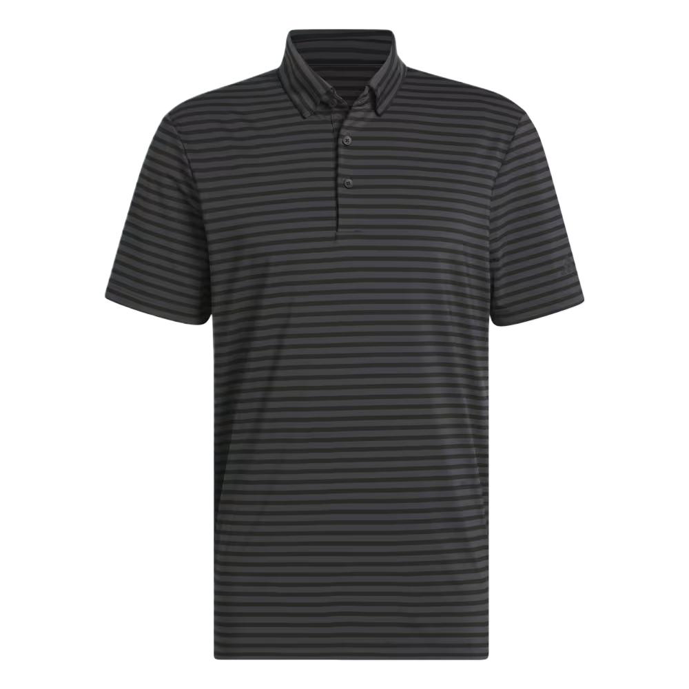 Футболка-поло Ultimate365 Stripe с доставкой для участников AdiClub Adidas, черный — фото 2
