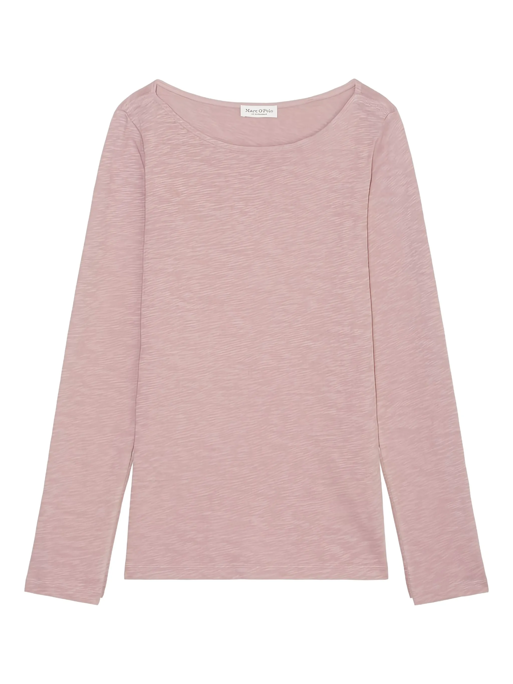 

Топ с вырезом-лодочкой и длинными рукавами Marc O'Polo, розовый