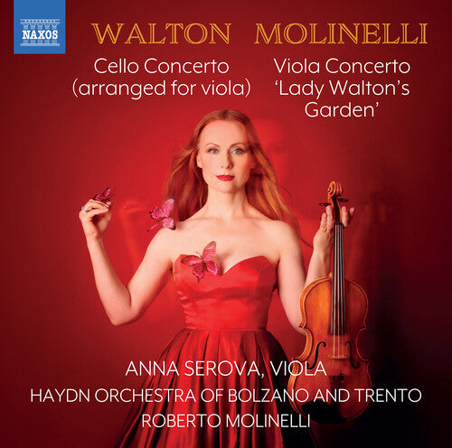 

CD диск Molinelli / Walton / Serova: Cello Concerto (Arr. For Viola & Orchestra)