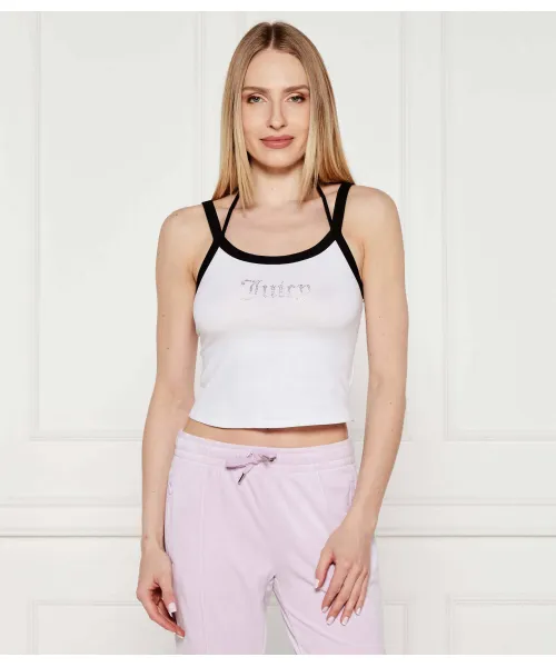

Топ Амира Cropped fit Juicy Couture, белый