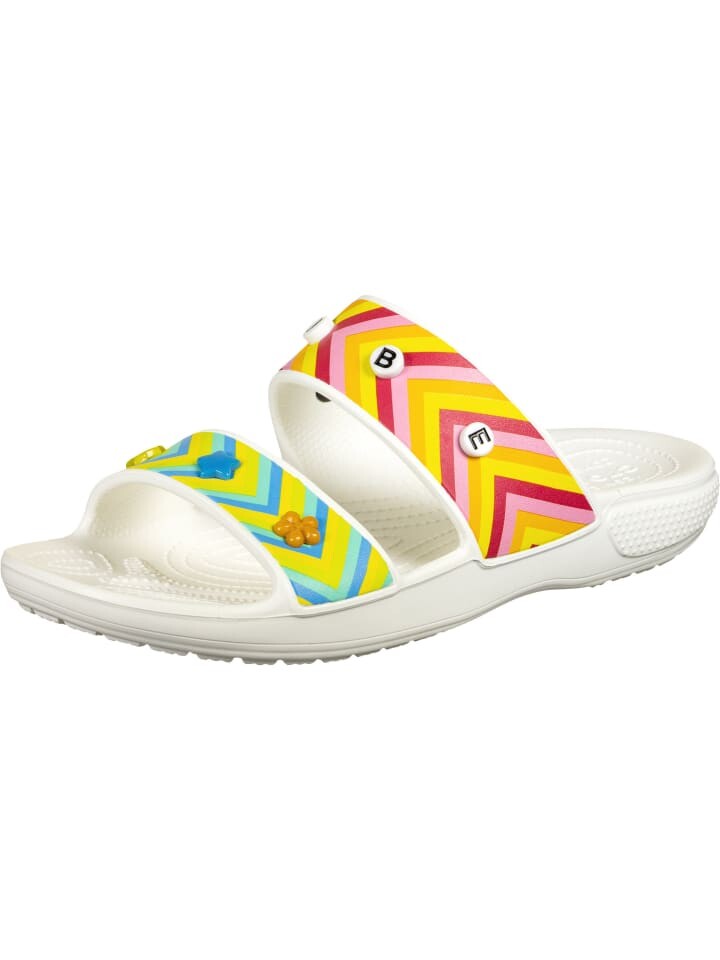 

Мюли Crocs, цвет white/multicolor