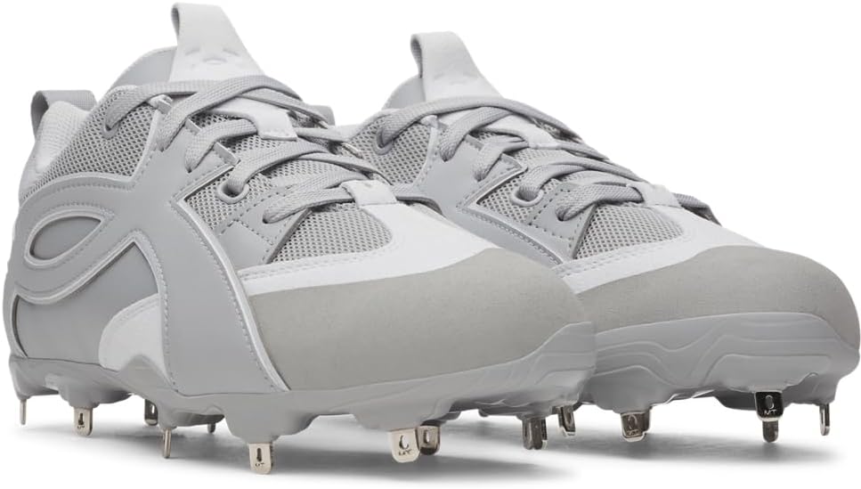 Under Armour мужские бейсбольные бутсы Yard Icon Mt, (075) Baseball Gray/Baseball Gray/Halo Gray — фото 2