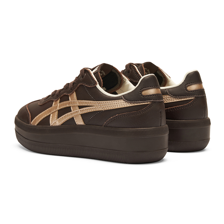 Onitsuka Tiger Токутен устойчивые к истиранию низкие кеды унисекс коричневые, цвет Brown — фото 4