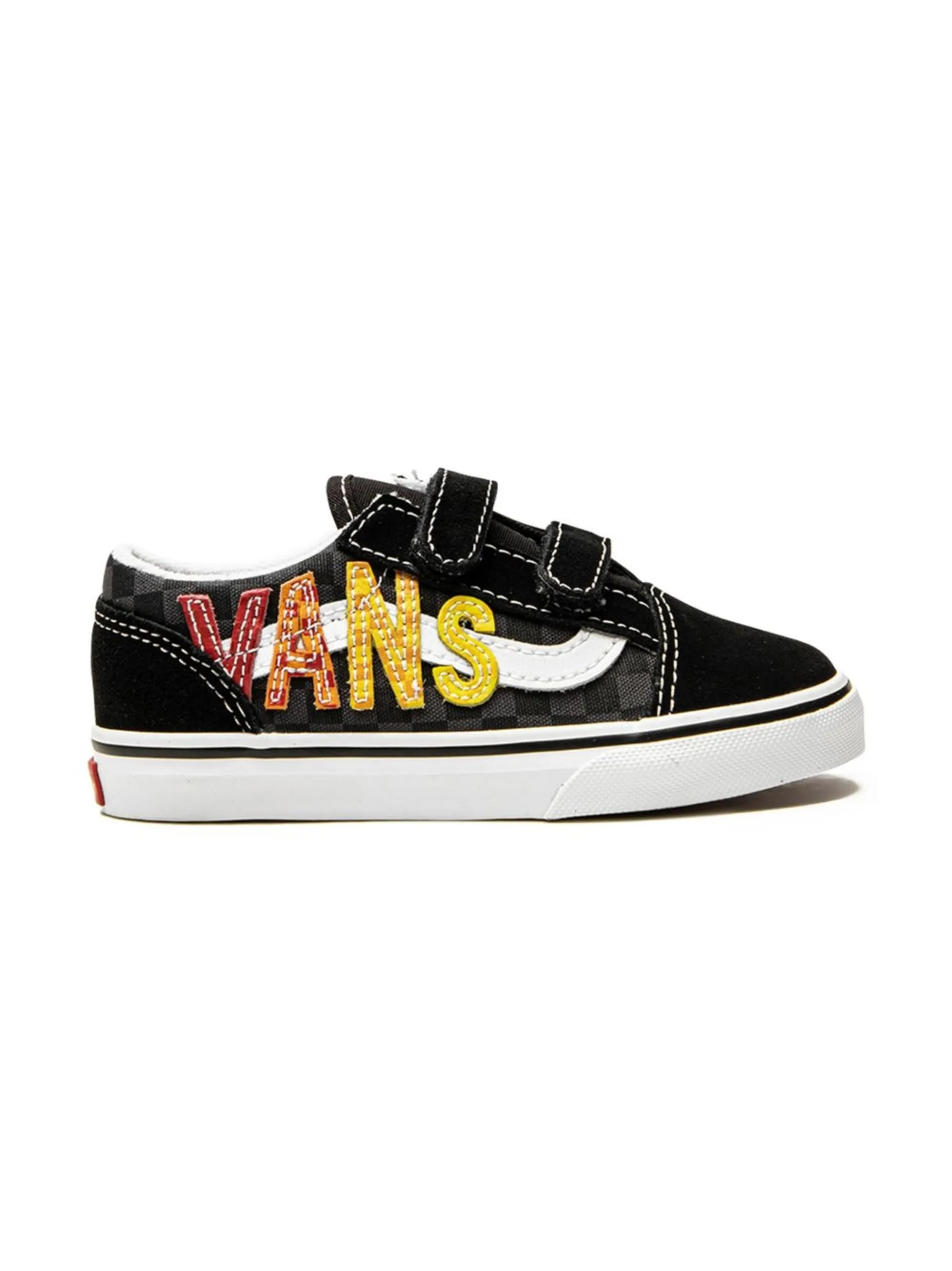 Кеды Old Skool Vans Kids, черный — фото 2