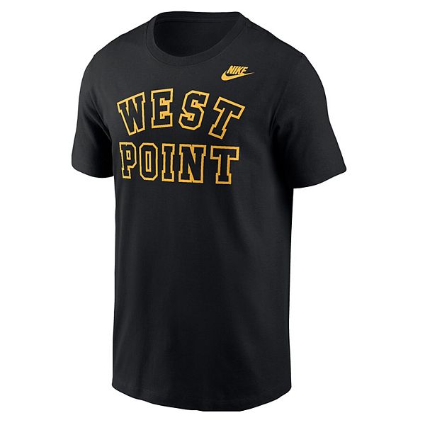 Футболка Men's black army black knights wordmark west point classic collection Nike — фото 3