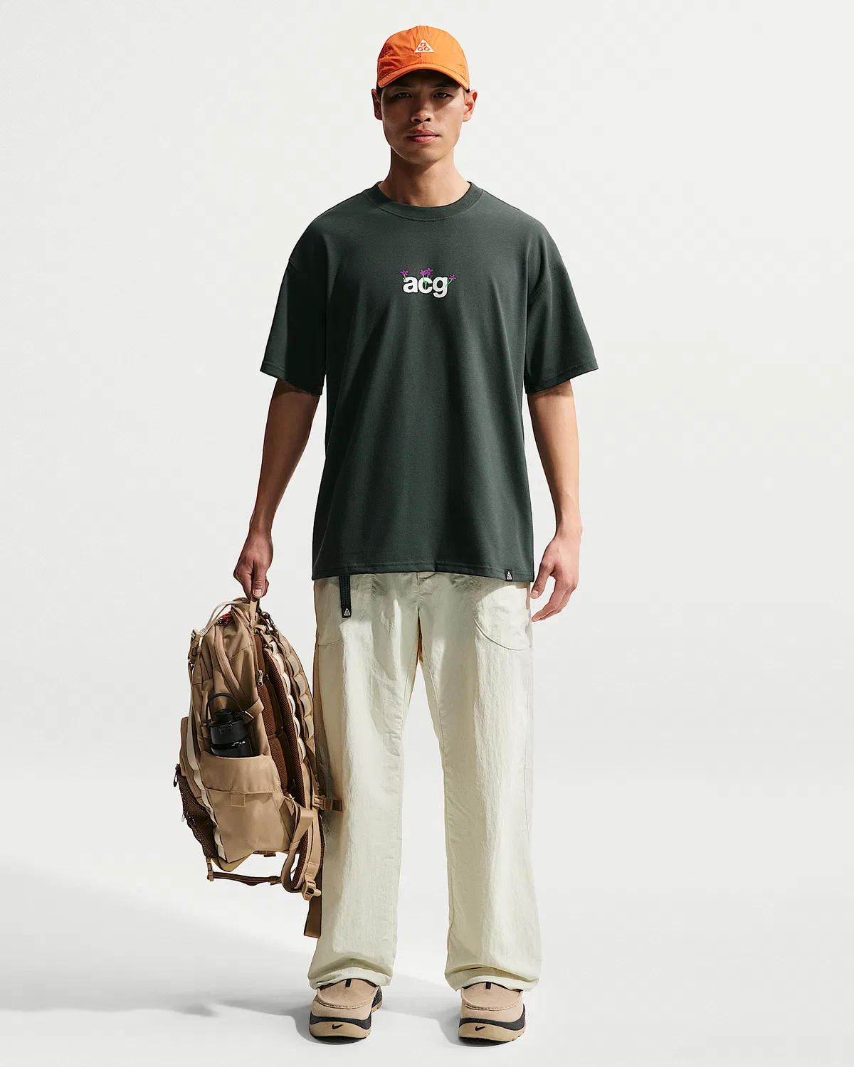 Мужская футболка Dri-FIT Nike ACG, Black Spruce — фото 4
