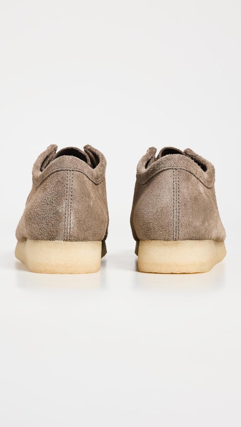 Мужские оксфорды Clarks Wallabee, черные — фото 3