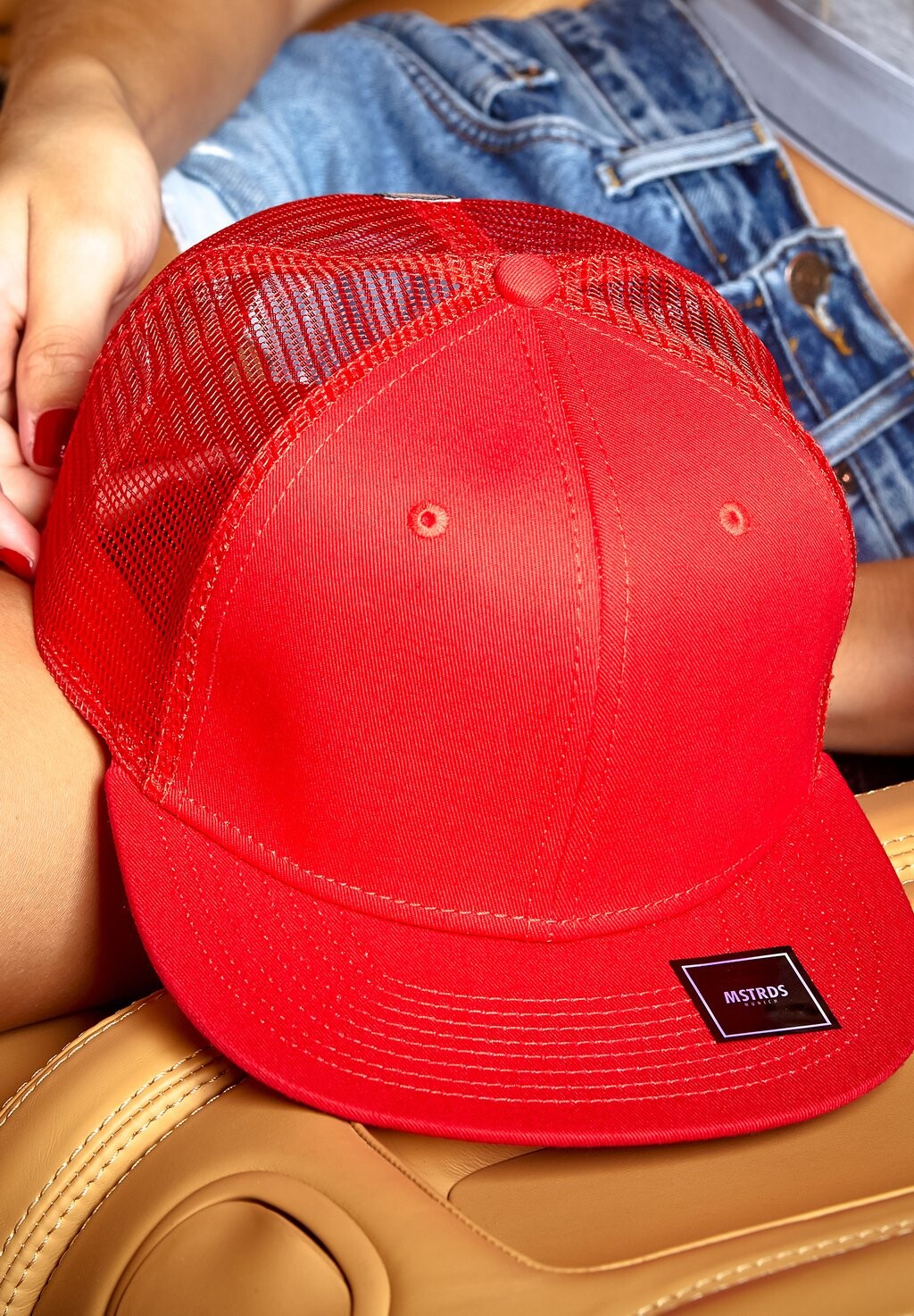 

Бейсболка ACCESSOIRES MONEYCLIP TRUCKER SNAPBACK MSTRDS, цвет red