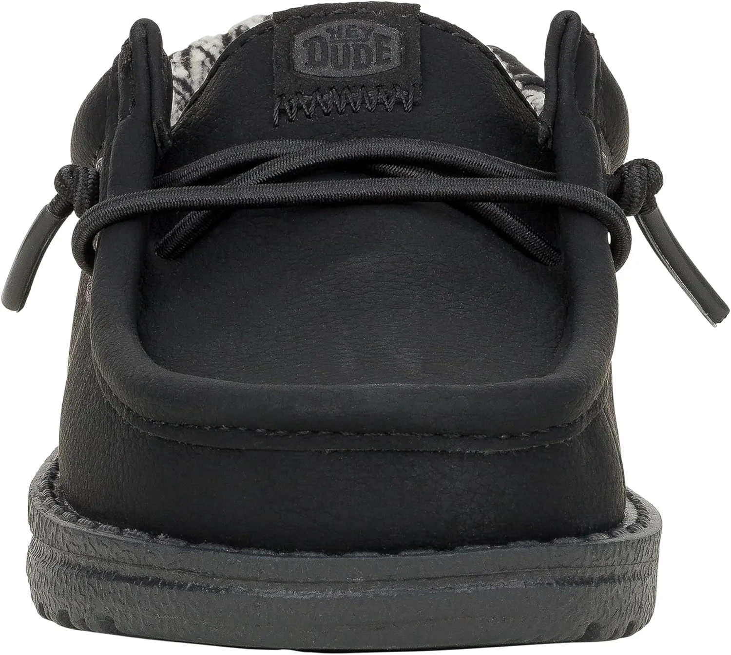 Мокасины HEYDUDE Kids' Wally Classic (для малышей/детей/подростков), черный — фото 4