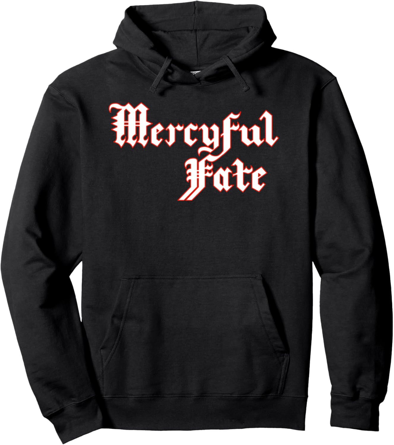 

Худи с красным контуром логотипа, черное Mercyful Fate, Черный, Худи с красным контуром логотипа, черное Mercyful Fate