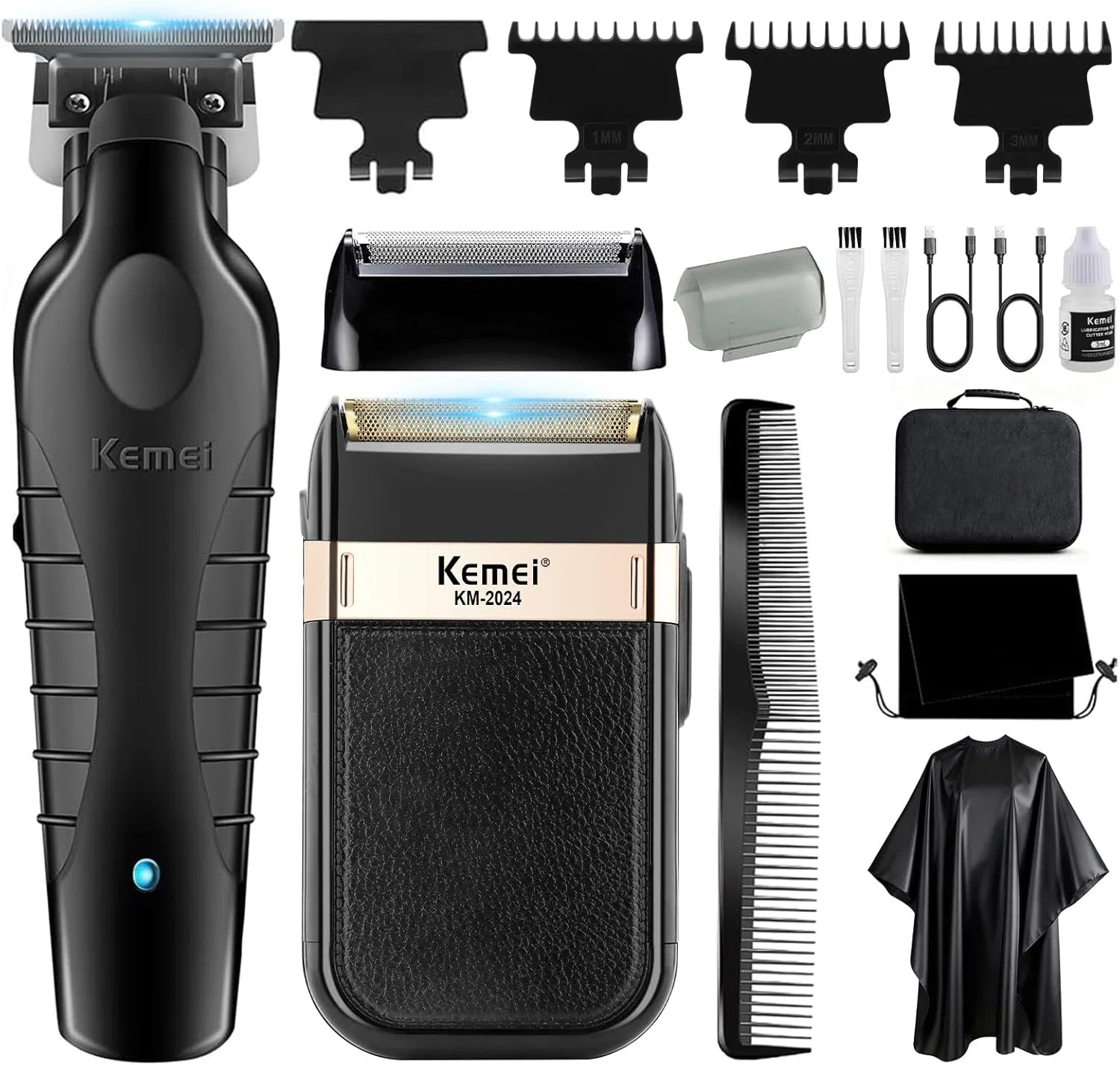 Набор для стрижки и бритья KEMEI Professional Kemei