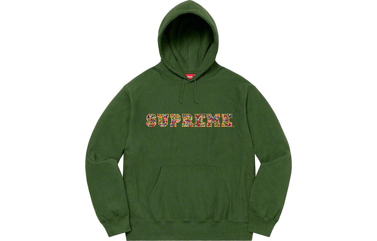 

Толстовка FW20 унисекс Supreme, зеленый