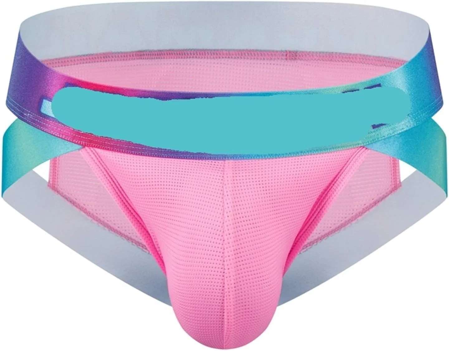 Брифы мужские сетчатые, Jm317pink