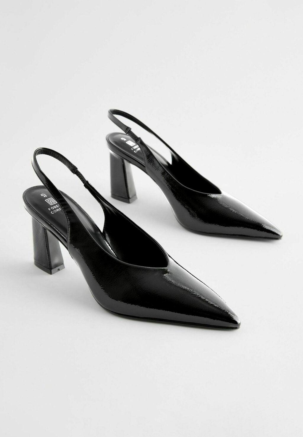 Классические туфли на каблуке FOREVER COMFORT POINT TOE REGULAR FIT Next, черный — фото 2