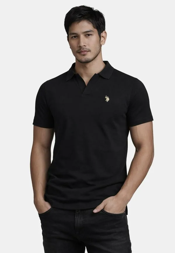 Рубашка-Поло усрян U.S. Polo Assn., Schwarz