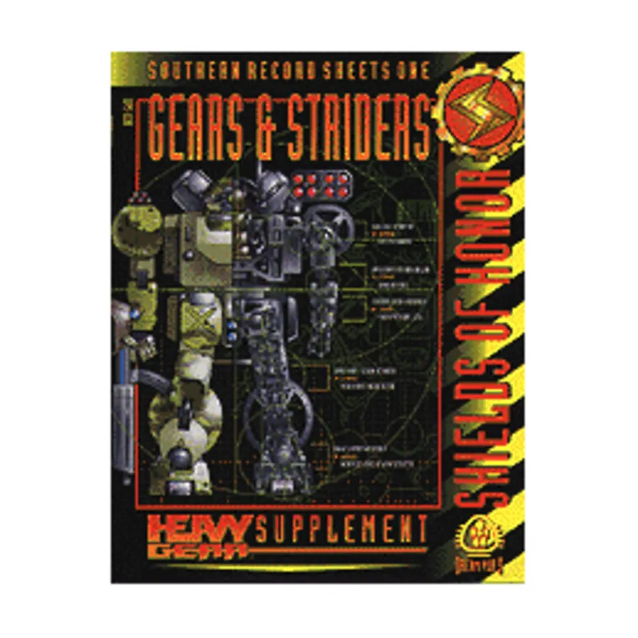 

Southern Record Sheets #1 - Gears & Striders, Heavy Gear (1st-2nd Edition), мягкая обложка