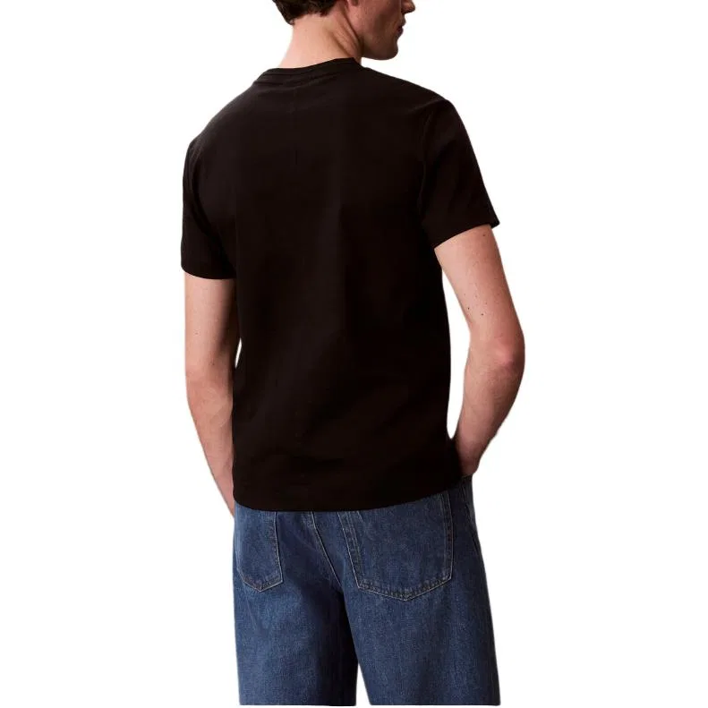 Футболка мужская black crew neck Calvin Klein — фото 3
