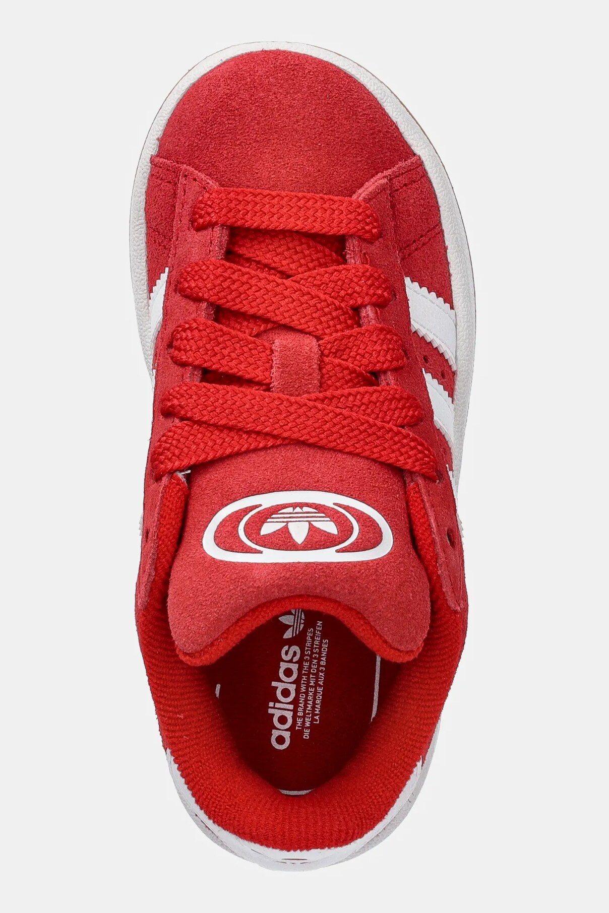 Кроссовки детские CAMPUS 00s Adidas Originals, красный — фото 4