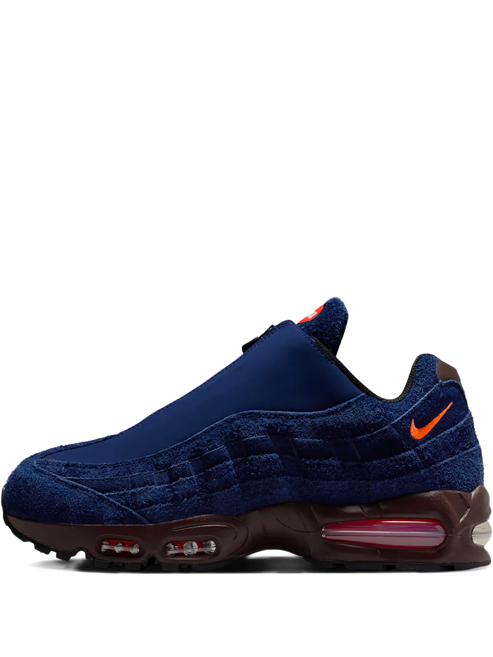 Кроссовки на шнуровке Air Max 95 Big Bubble Nike, синий