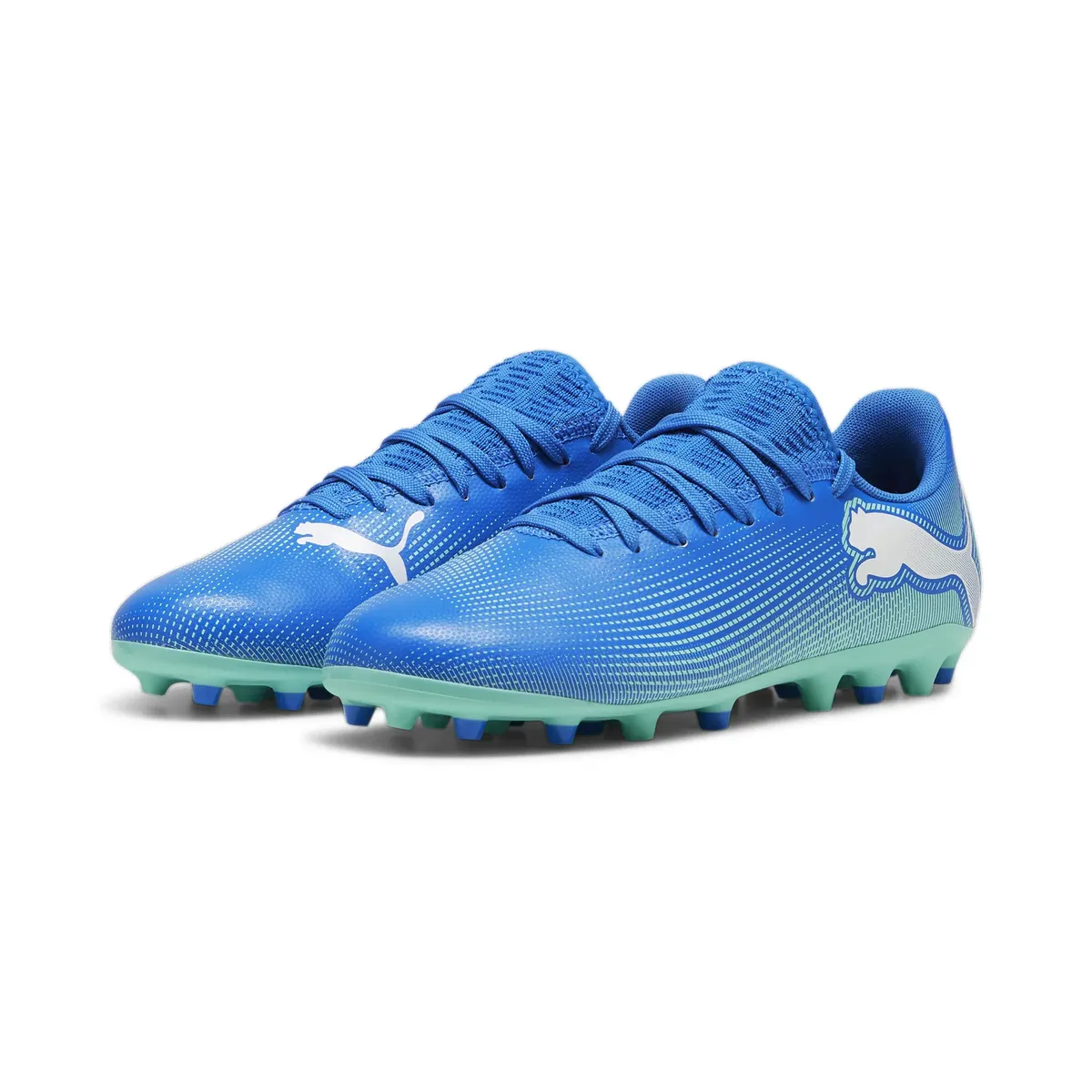 

Футбольные кроссовки PUMA "FUTURE 7 PLAY MG JR", белый