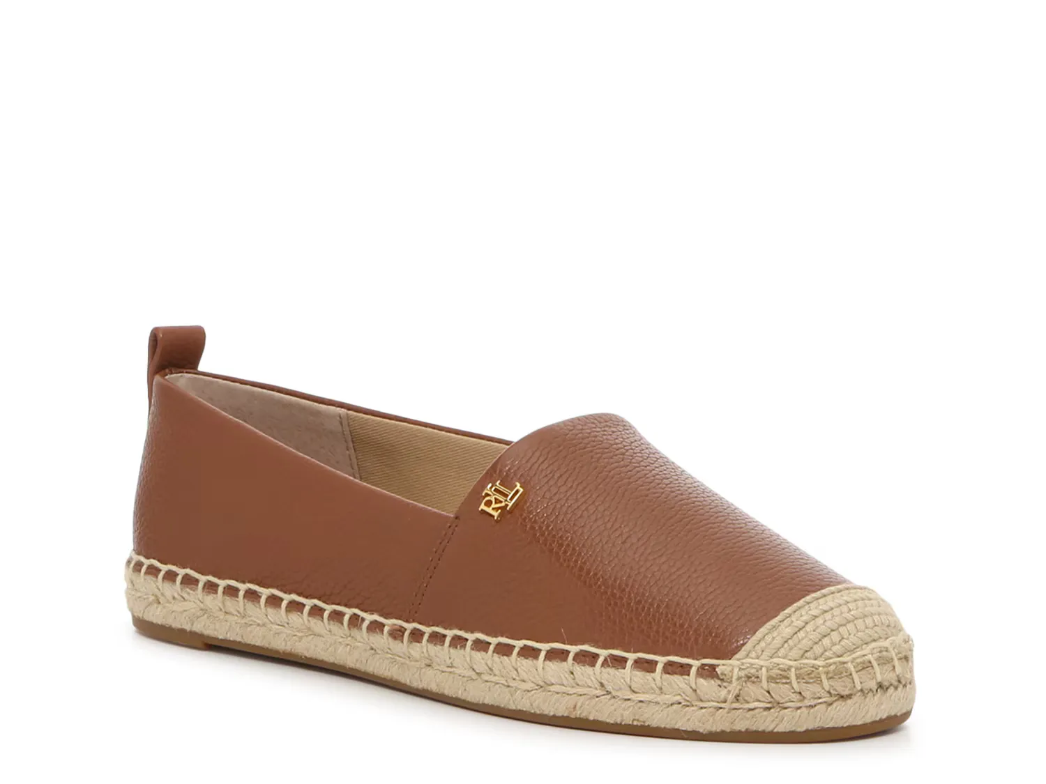 

Слипоны Cameryn Esapdrille Slip-On Lauren Ralph Lauren, цвет cognac