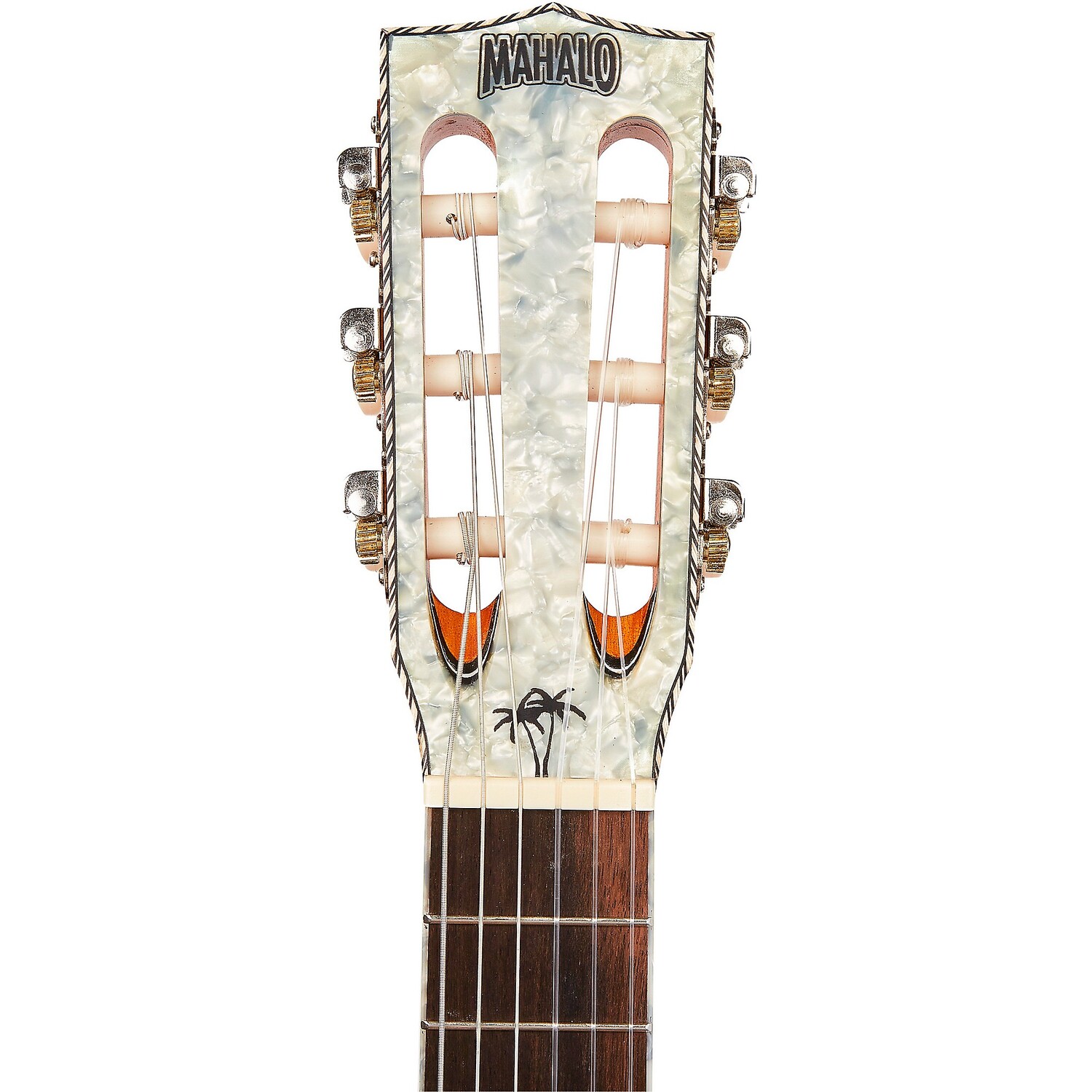 

Гитарлеле укулеле серии Mahalo Pearl с чехлом Natural