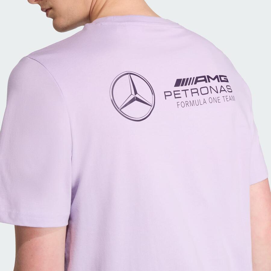 ADIDAS Футболка премиум-класса с тканой графикой команды Формулы-1 Mercedes - AMG Petronas — фото 4