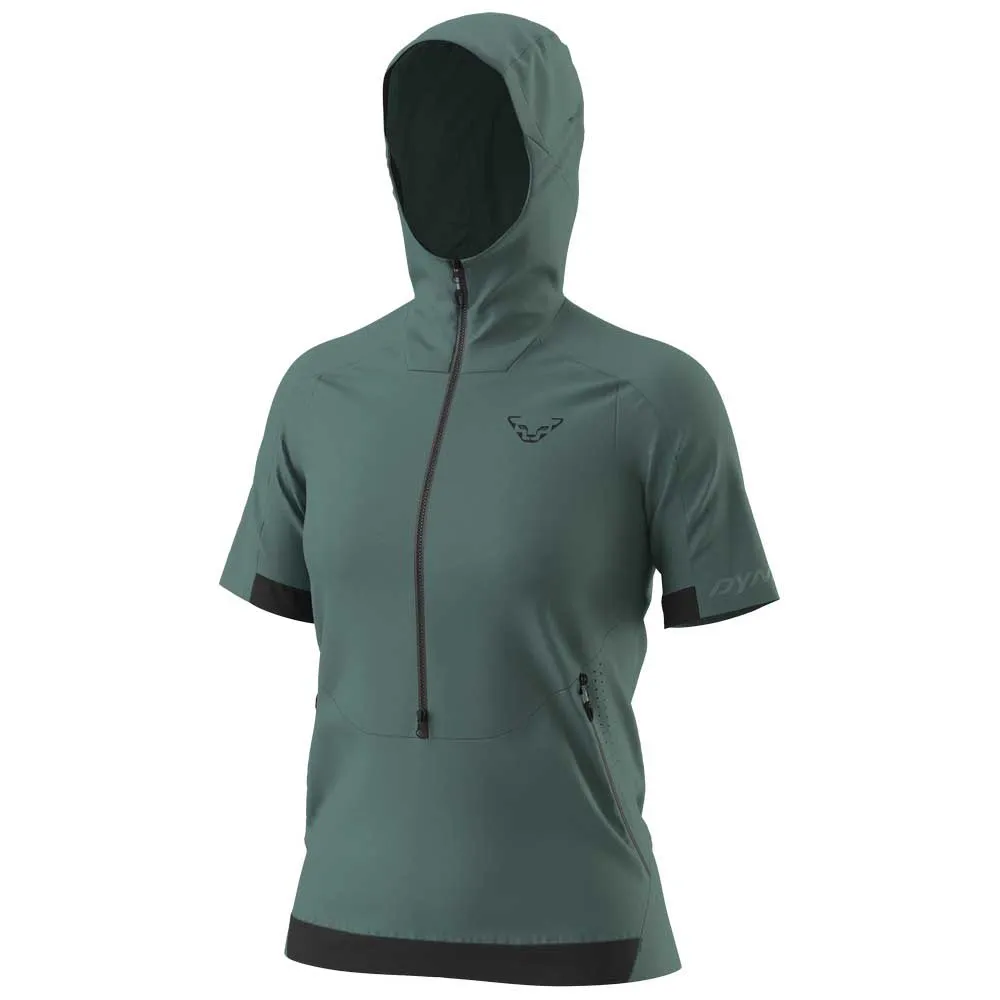 

Куртка Dynafit Transalper Dynastretch Anorak, зеленый