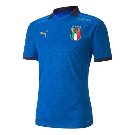 

Спортивная футболка italy home match shirt 2020 2021 'blue' Puma, синий