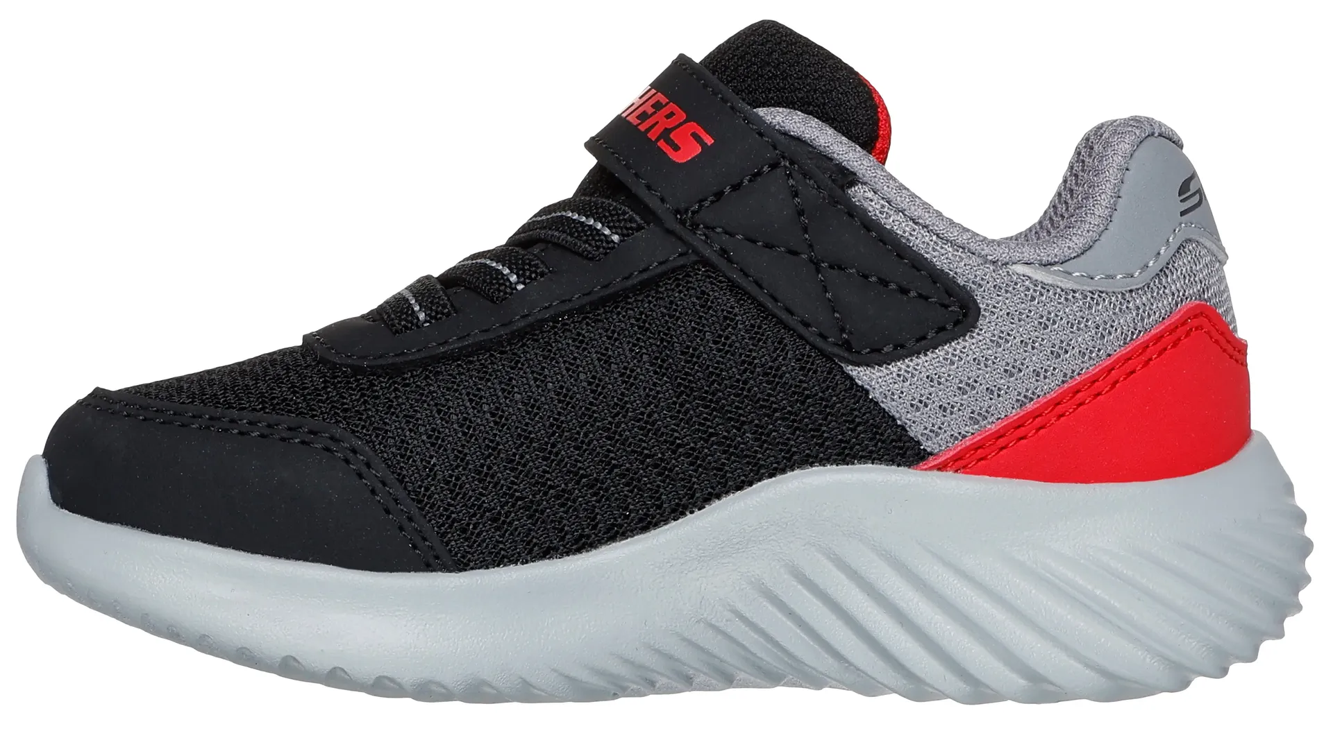 Детские кроссовки Skechers "BOUNDER", повседневная обувь, обувь на липучке, обувь на шнуровке, легкая Skechers Kids, красный — фото 3