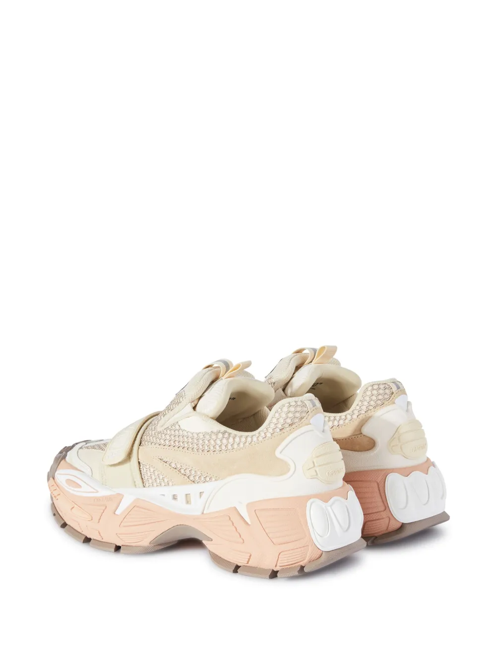 Массивные кроссовки Glove Slip On OFF-WHITE, розовый — фото 3