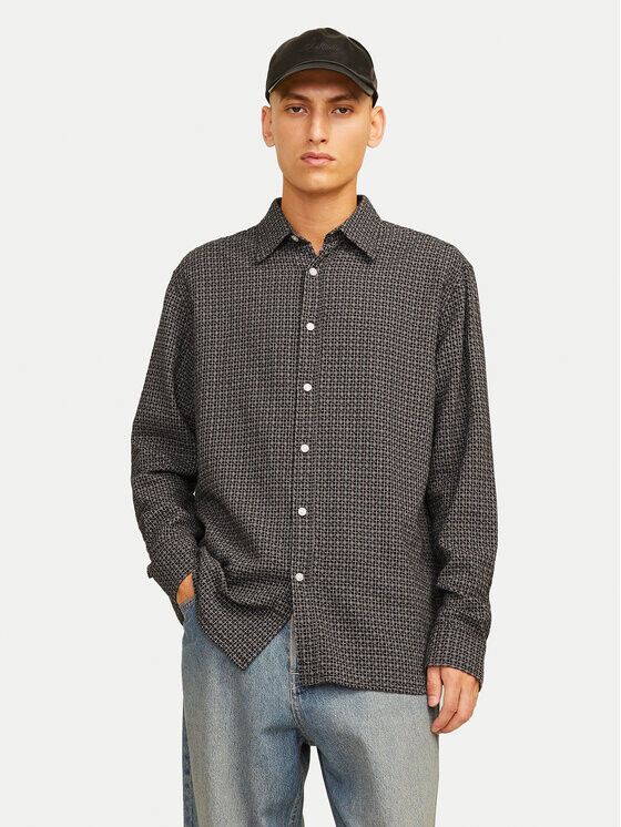 

Рубашка свободного кроя Jack&Jones, коричневый