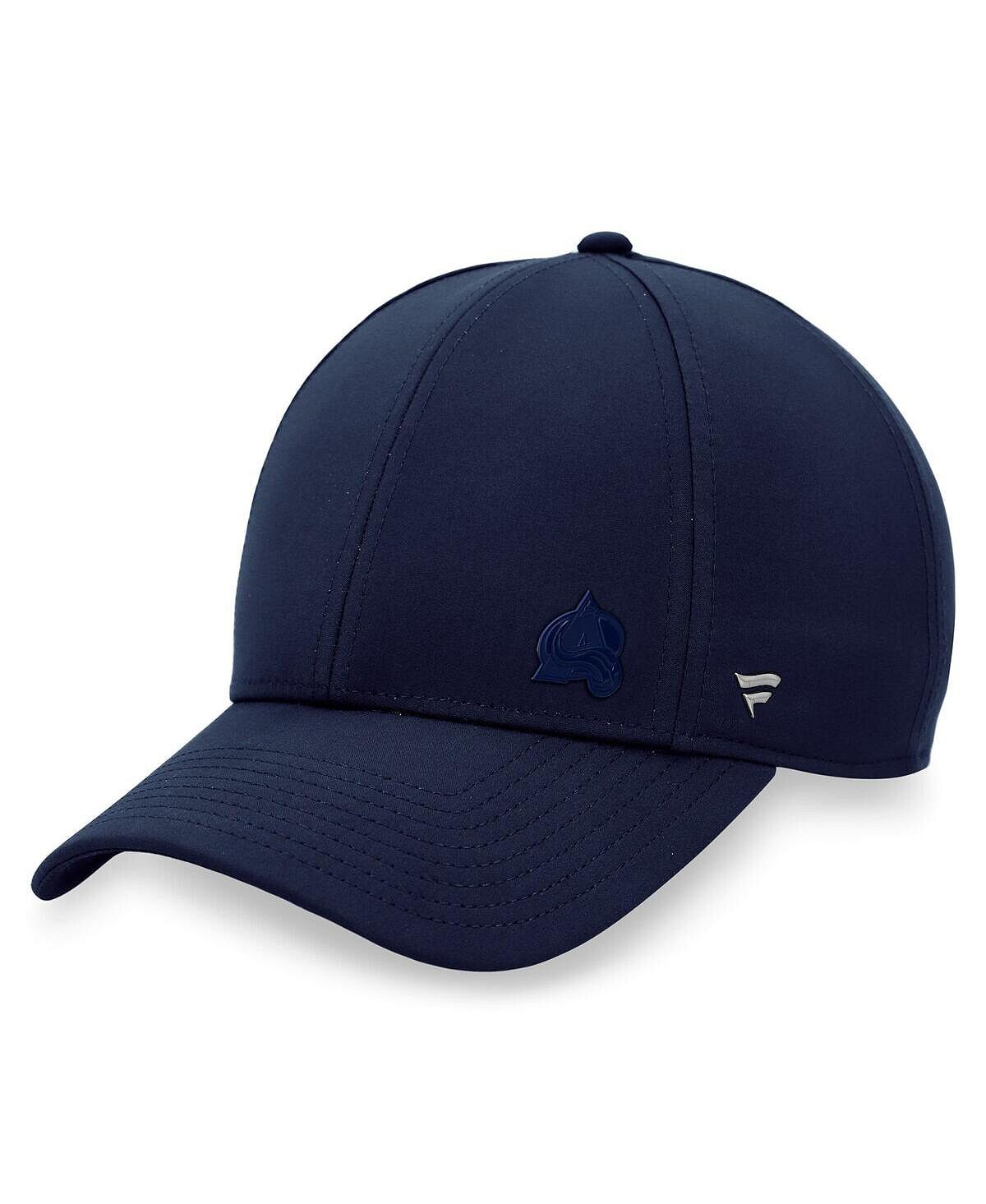 

Женская темно-синяя фирменная регулируемая шляпа Colorado Avalanche Authentic Pro Road структурированная Fanatics