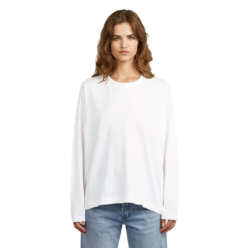 

Лонгслив G-Star Oversized, белый