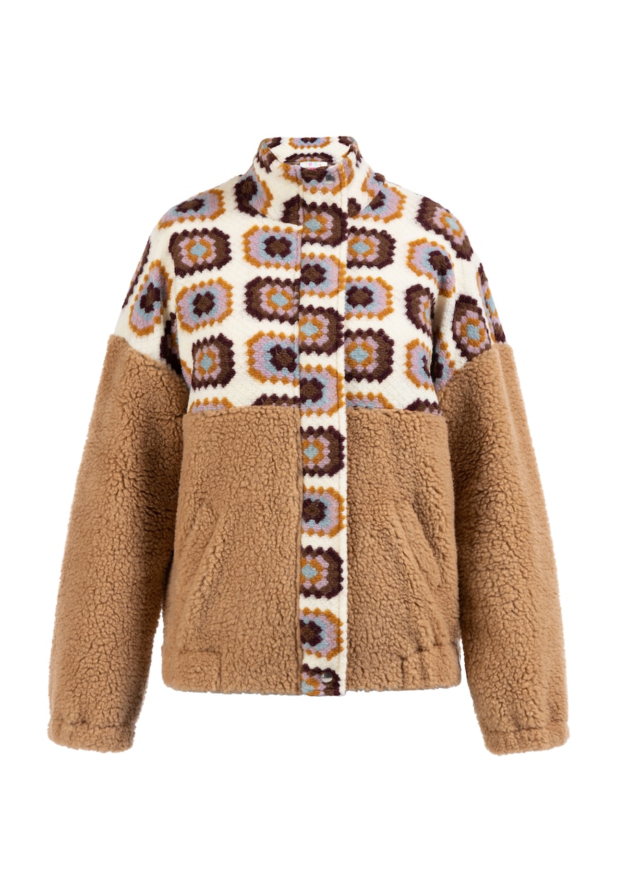 

Куртка межсезонная IZIA, экрю/темно-бежевый