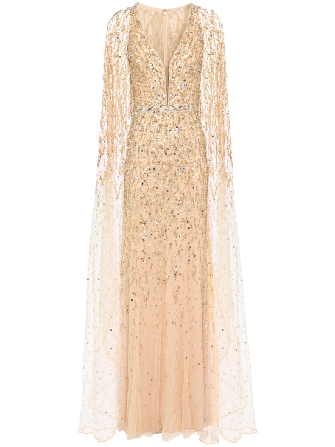 

Jenny Packham платье Kasai, нейтральный
