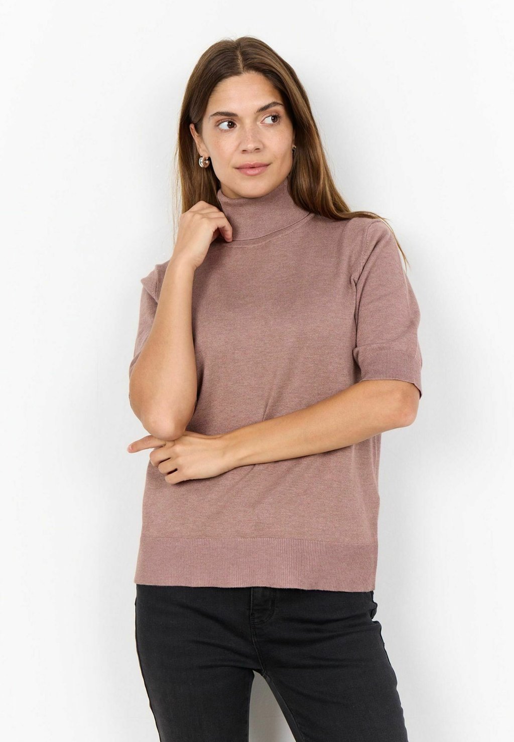 

Базовая футболка SC-Dollie 740 Soyaconcept, цвет Woodrose Melange