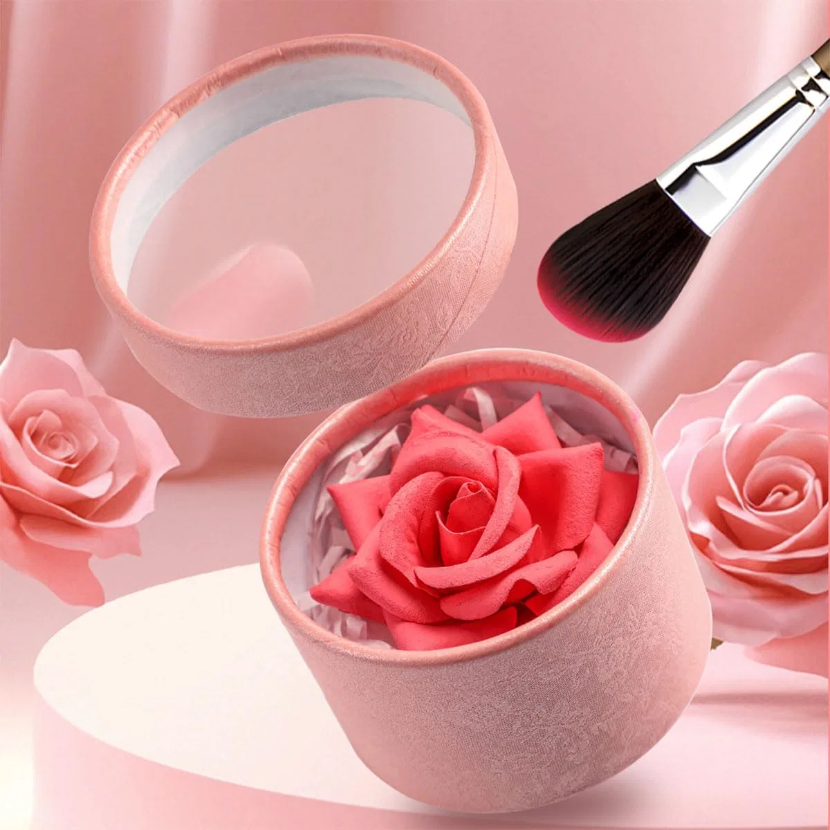 Румяна и хайлайтер 3D Rose Blush & Highlighter, 01# Generic, 01# — фото 3