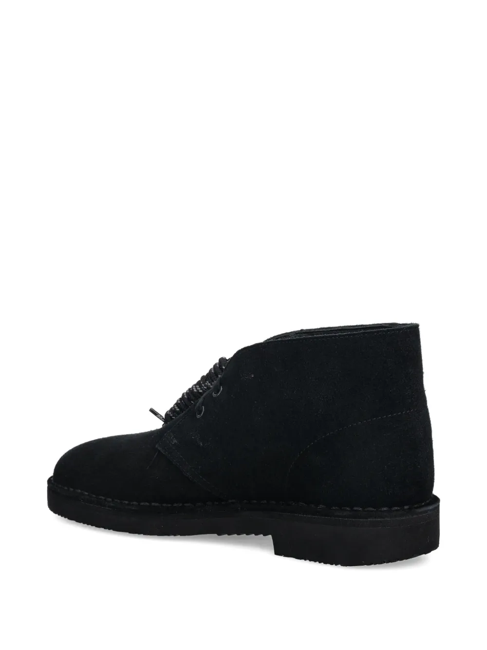 Замшевые дезерты Clarks Originals, черный — фото 3