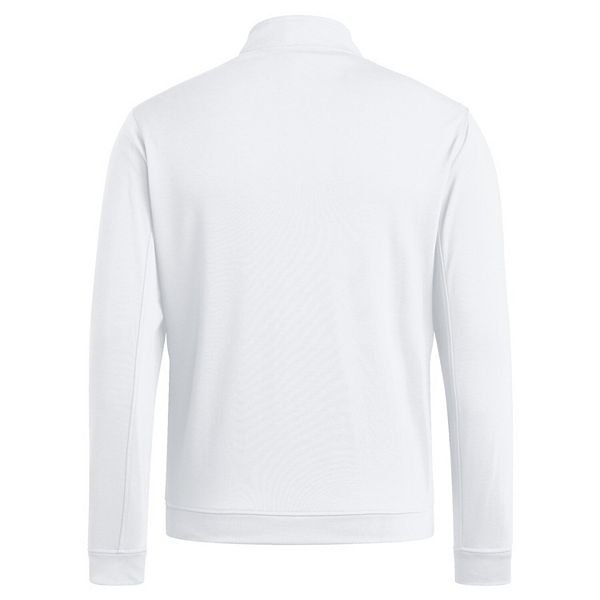 Мужская белая куртка texas a&m aggies elevated quarter-zip Adidas — фото 4