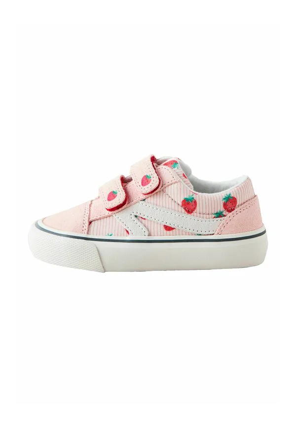 Стандартная посадка, детские туфли на липучках Next, Pink Strawberry