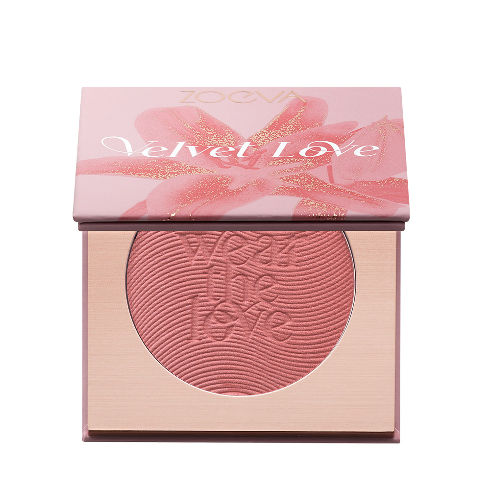 

Краснеть velvet love blush powder Zoeva, цвет happiness, вес 5.2 гр.