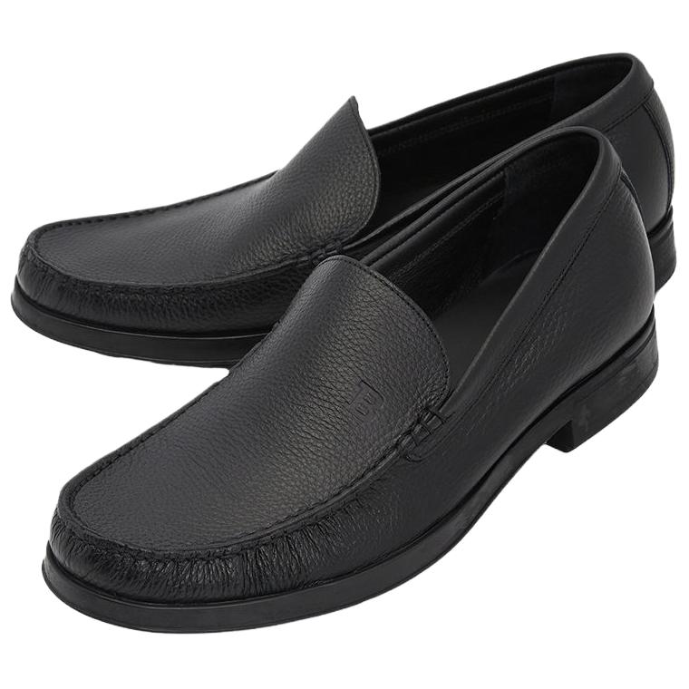 BALLY Кожаные повседневные туфли Otinel Casual Leather Shoes 3cm мужские черные — фото 4