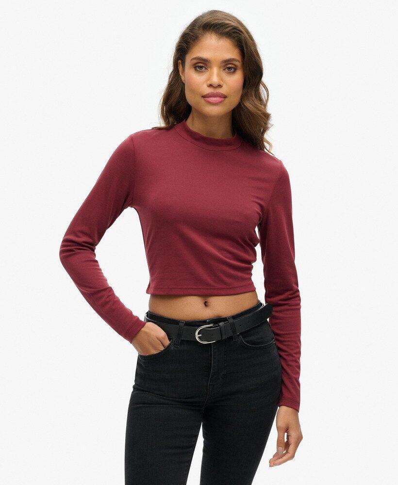 

SUPERDRY Рубашка из джерси с длинными рукавами и открытой спиной