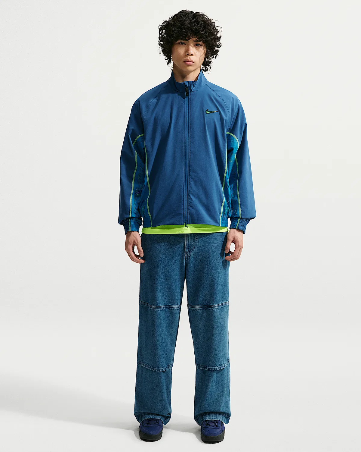 Трек-куртка Nike SB Ishod, Court Blue/Brilliant Blue — фото 4