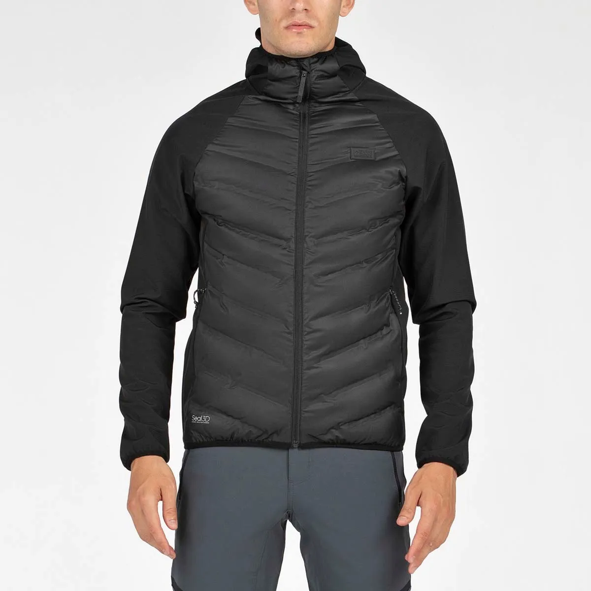 

Мужской анорак Omer Parka, черный 8000