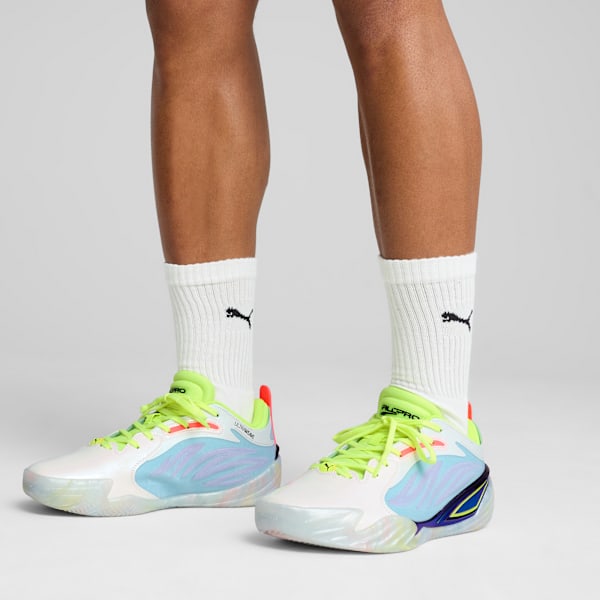 Мужские баскетбольные кроссовки All-Pro Nitro Elite Puma, синий — фото 2