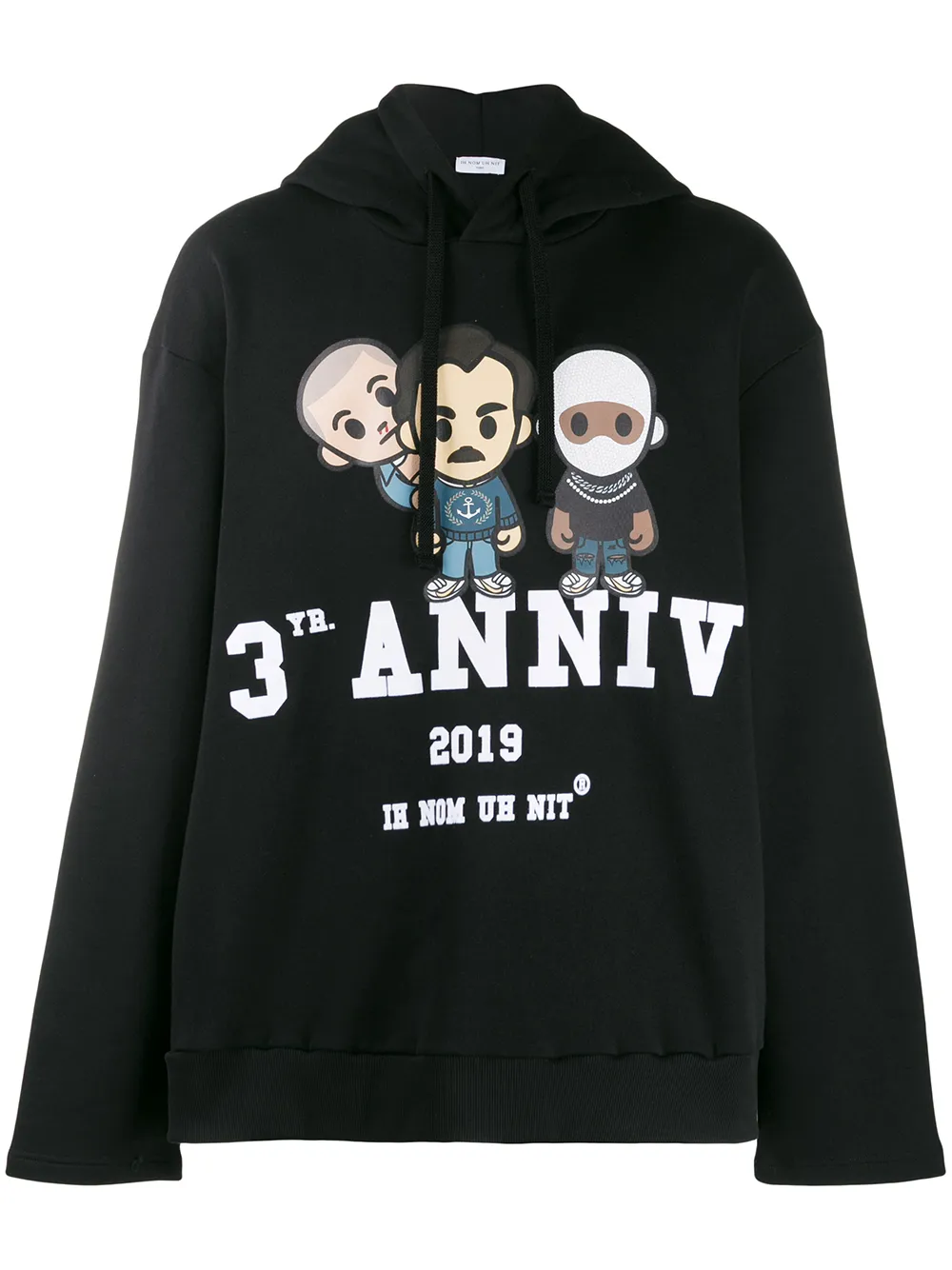 

Худи 3th Anniv Ih Nom Uh Nit, черный